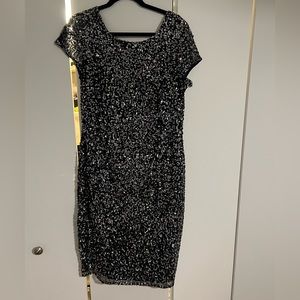 Adrianna Papell Sequin Dress